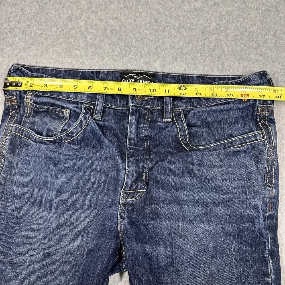 Cody James Fire Resistant FR Bootcut Jeans Men's 34x36 Dark Wash Denim NFPA 2112